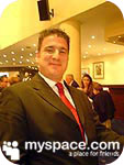 Ο Πρόεδρος του MySpace των Κόρε. Ύδρο., Athanasios Danilis Jr., στα εγκαίνια της ιστοσελίδας (ξενοδοχείο Hilton, 13.08.06)